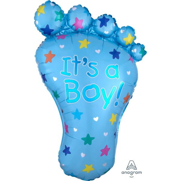 Balão Supershape "It's a Boy" Pézinho