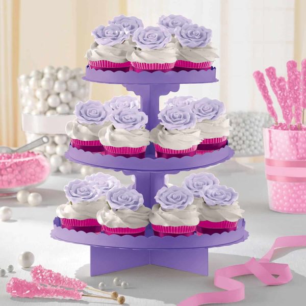 Stand para Cupcakes Lilás