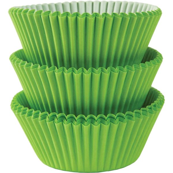 75 Cápsulas Cupcake Verde Claro