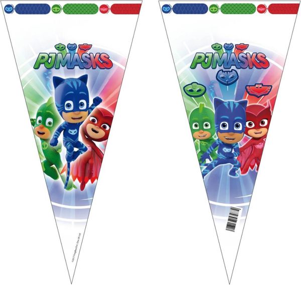 6 Sacos Cone PJ Masks