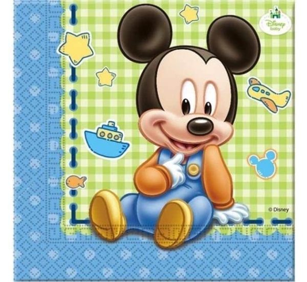 Guardanapos Mickey Baby