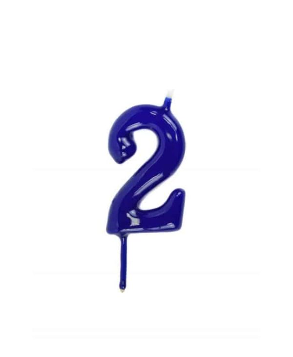 Vela nº2 Artesanal Azul