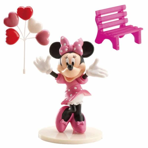 Kit Decoração de Bolo Minnie Mouse