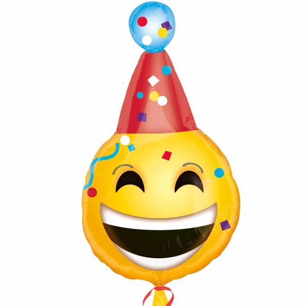 Balão Standard Emoji - Happy Birthday