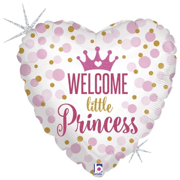 Balão Standard "Welcome Little Princess"