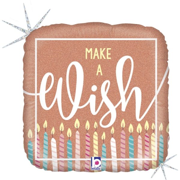 Balão Standard "Make a Wish"