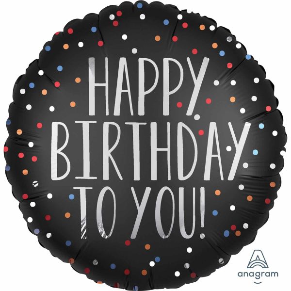Balão Standard "Happy Birthday to You!"