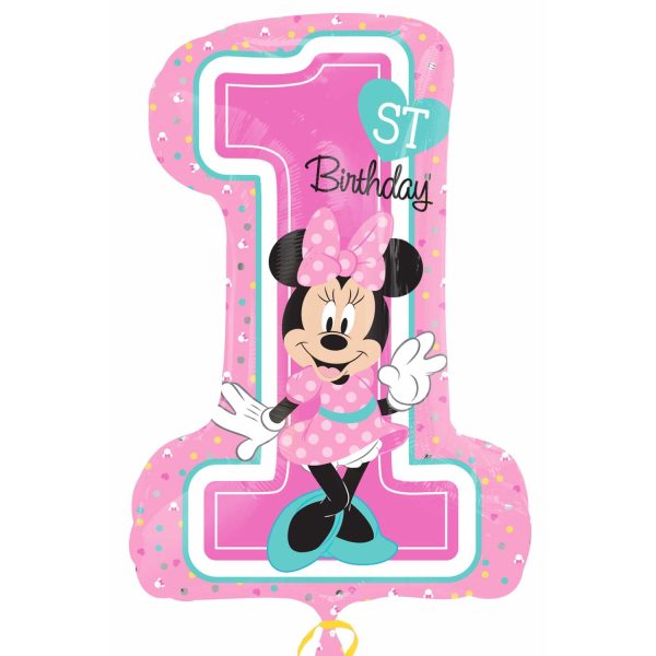 Balão Supershape 1º ano Minnie