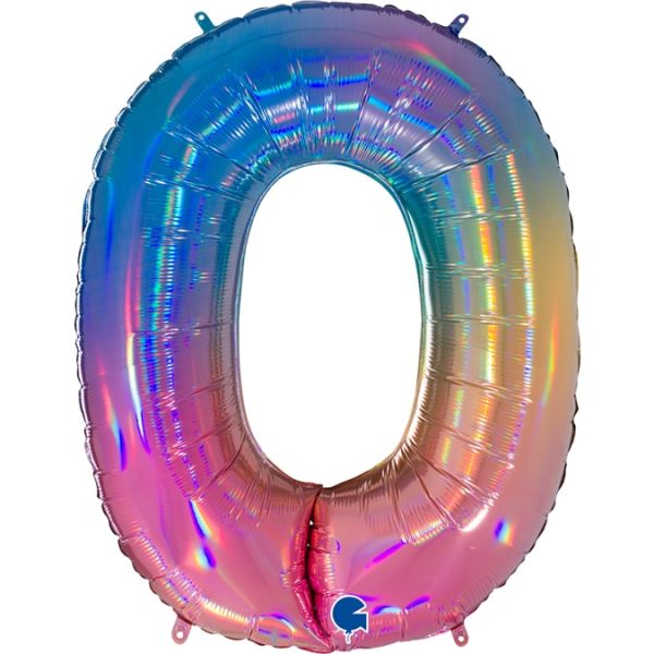 Balão Número Rainbow - Image 11