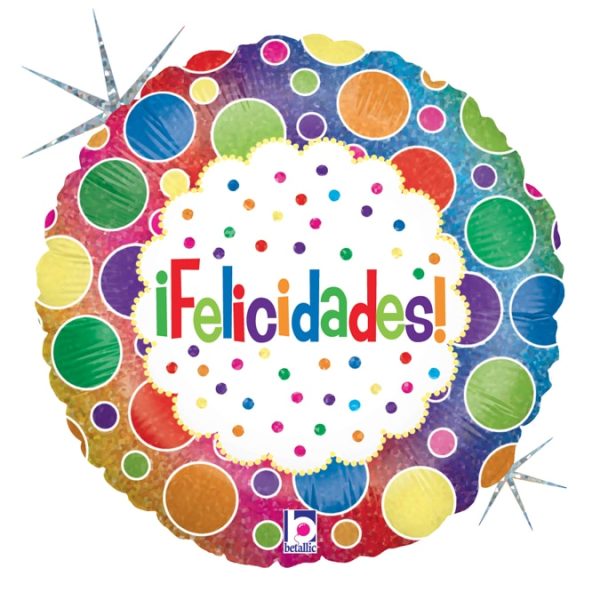 Balão Standard "Felicidades!"