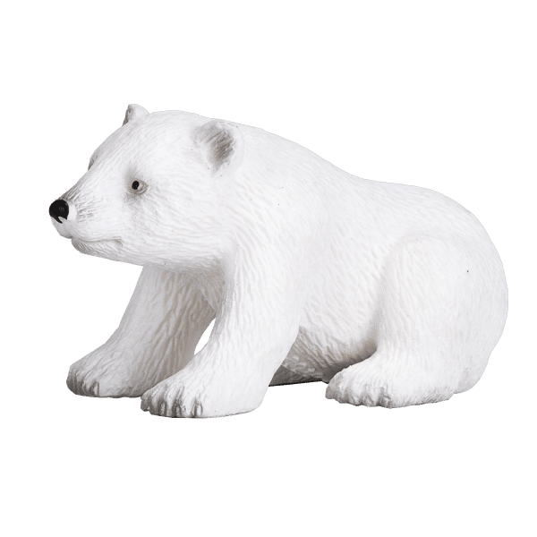 URSO POLAR BEBÉ MOJO FUN RÉPLICA DE ANIMAL BONECO COLECIONÁVEL