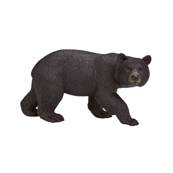URSO PRETO MOJO FUN RÉPLICA DE ANIMAL BONECO COLECIONÁVEL