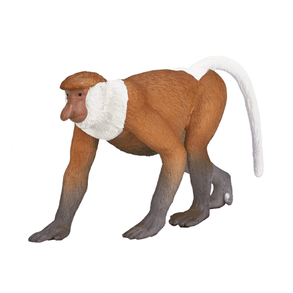 MACACO NARIGUDO MOJO FUN RÉPLICA DE ANIMAL BONECO COLECIONÁVEL